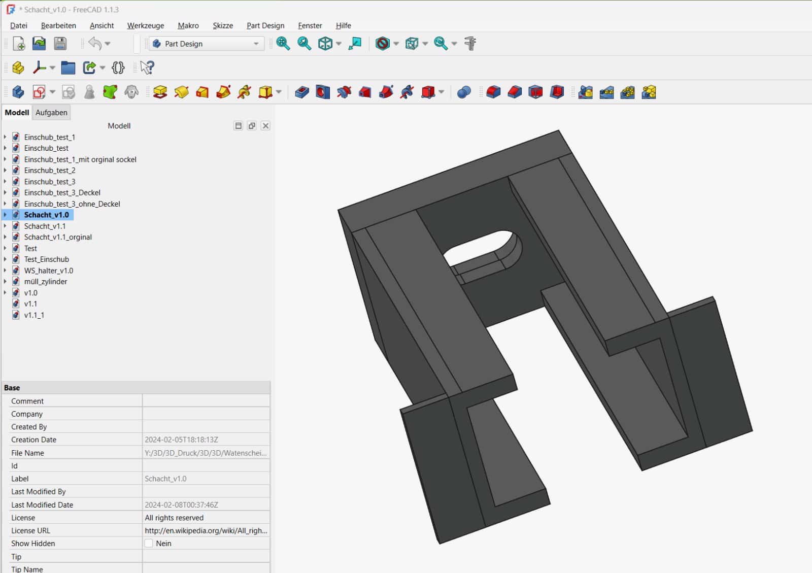 3D-Schacht